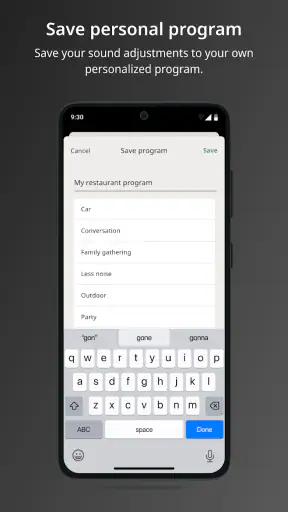 WIDEX ALLURE screenshot 6