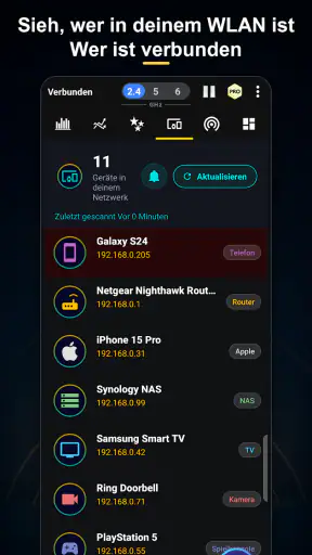 WiFi Analyzer screenshot 3