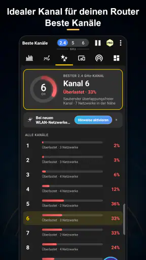WiFi Analyzer screenshot 4