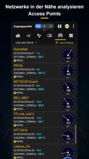 WiFi Analyzer screenshot 6