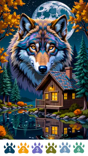 Wild Color: Malen nach Zahlen screenshot 10