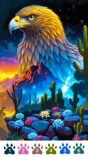 Wild Color: Malen nach Zahlen screenshot 5