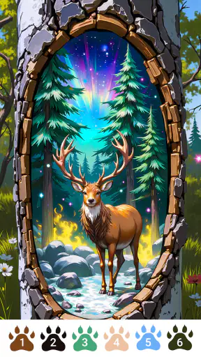 Wild Color: Malen nach Zahlen screenshot 6