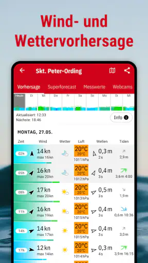 Windfinder Pro: Wind & Wetter screenshot 3