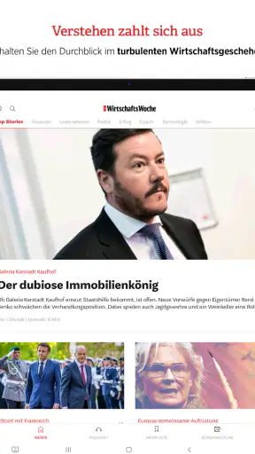 WirtschaftsWoche - Nachrichten screenshot 9