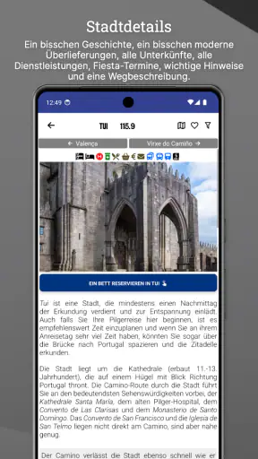 Wise Pilgrim Camino Portugués screenshot 3