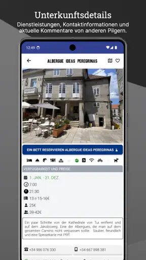 Wise Pilgrim Camino Portugués screenshot 4