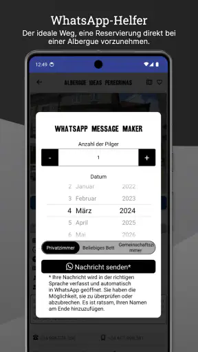 Wise Pilgrim Camino Portugués screenshot 5
