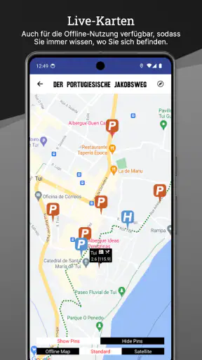 Wise Pilgrim Camino Portugués screenshot 7