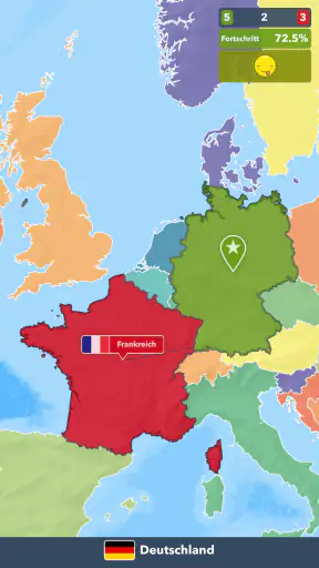 Wo liegt das? Geographie Quiz screenshot 1