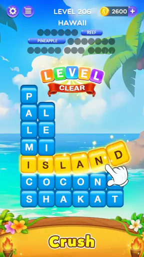 Word Crush -Wörterspiel screenshot 1