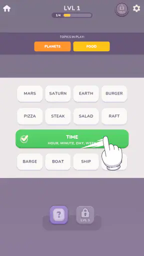 Word Jam - Wörter & Logik screenshot 1