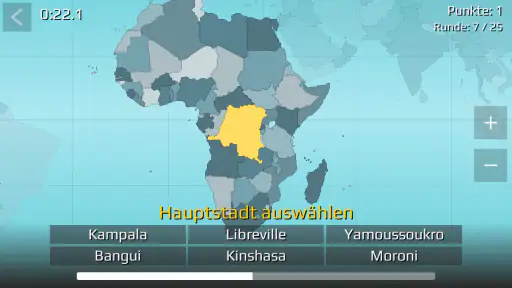 World Map Quiz screenshot 3