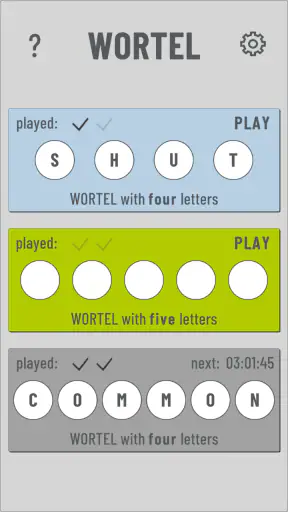 Wortel - Daily Word Puzzle screenshot 3