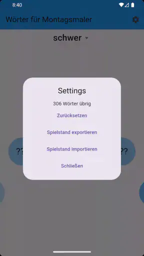 Wörter für Montagsmaler screenshot 3