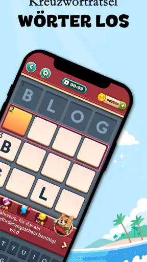 Wörter Los! - Kreuzworträtsel screenshot 1