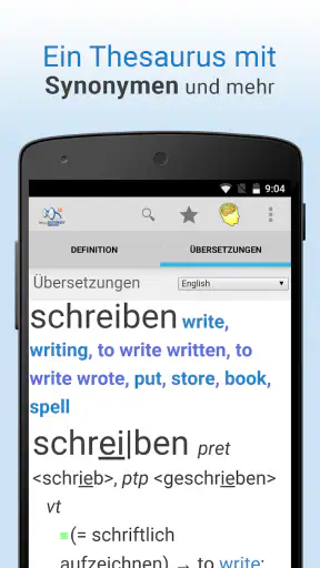 Wörterbuch + screenshot 2
