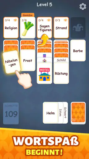 Wortsolitär: Associate Words screenshot 2