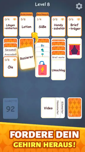 Wortsolitär: Associate Words screenshot 4