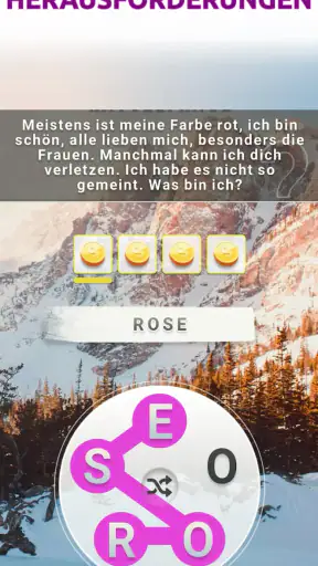 Worträtsel Wortspiele Deutsch screenshot 3