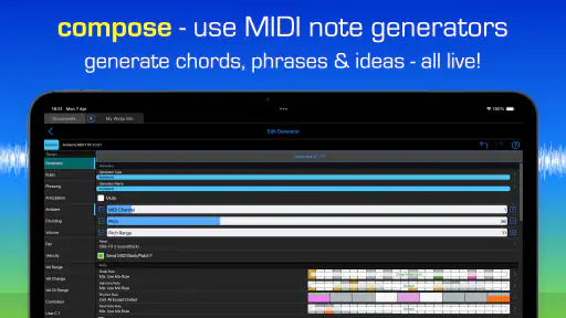 Wotja: Live Generative Music screenshot 11