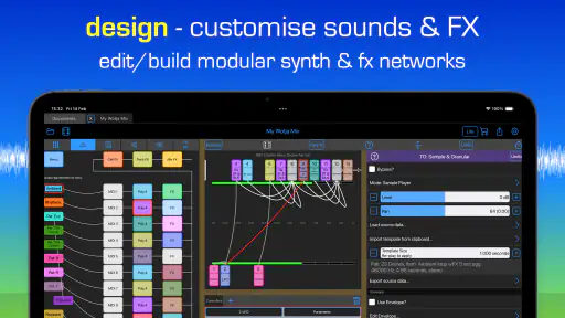 Wotja: Live Generative Music screenshot 12