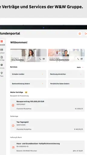 W&W Kundenportal screenshot 7