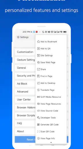 X Browser -Light & Super fast screenshot 6
