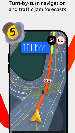 Yandex Maps and Navigator screenshot