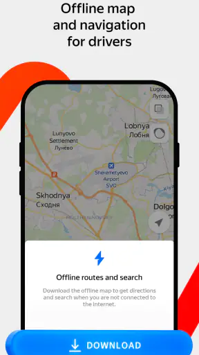 Yandex Maps and Navigator screenshot