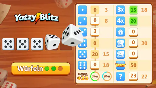 Yatzy Blitz: Würfelspiel screenshot 9