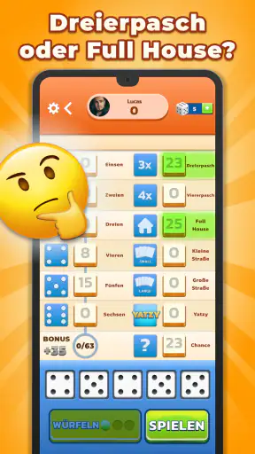 Yatzy - Würfel- & Brettspiele screenshot 12