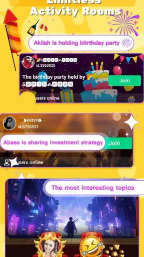 YoHo: Group Voice Chat Room screenshot 5