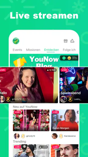 YouNow: Live Stream Video Chat screenshot 1