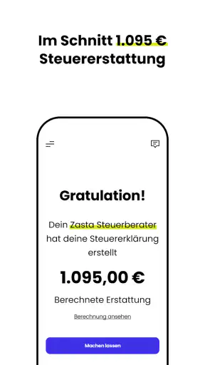 Zasta: Super-App für Steuern screenshot 2
