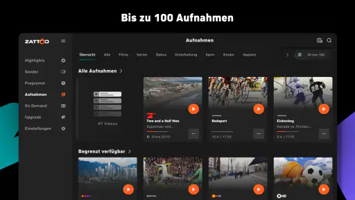 Zattoo - TV Streaming App screenshot 12
