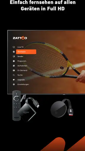 Zattoo - TV Streaming App screenshot 2
