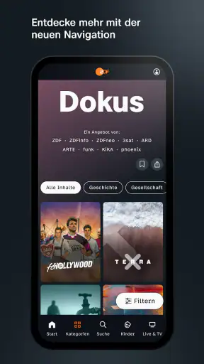 ZDF | Streaming und Live-TV screenshot 2