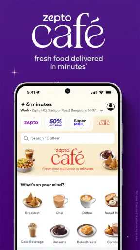 Zepto: Groceries in minutes screenshot 6