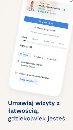 ZnanyLekarz: umawiaj wizyty screenshot 2