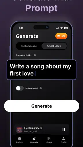 Zona: KI Song Maker & Creator screenshot 2