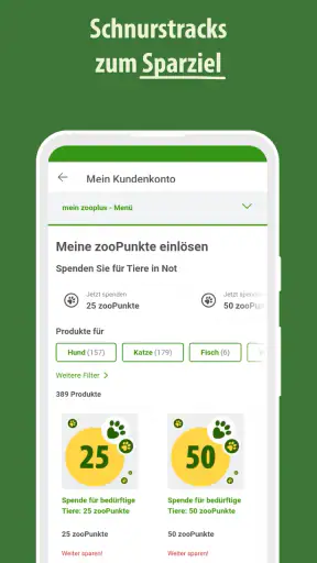 zooplus: Alles für dein Tier screenshot 6