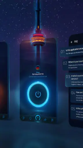 فیلتر شکن قوی پرسرعت Maple VPN screenshot 3