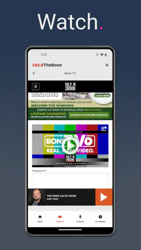 102.5 The Bone: Real Raw Radio screenshot 3