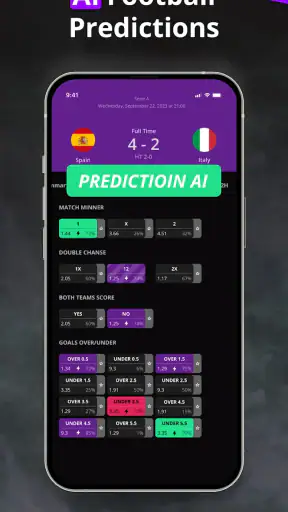 180Score AI Soccer Predictions screenshot 1