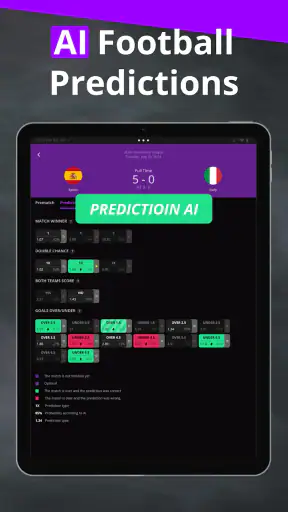180Score AI Soccer Predictions screenshot 7
