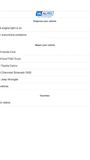 1A Auto: Parts & Repair Videos screenshot 9