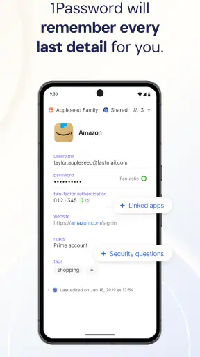 1Password: Password Manager screenshot 2