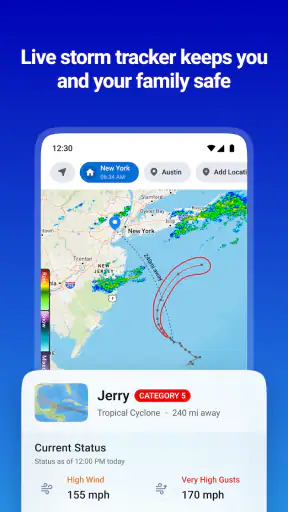 1Weather Forecasts & Radar screenshot 10