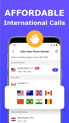 2nd Phone Number - Call & Text screenshot 4